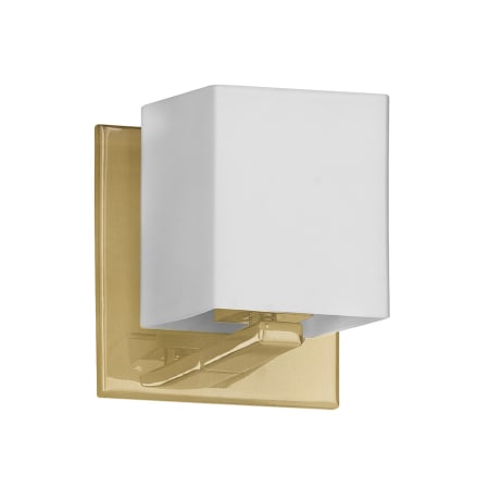Dainolite Verona 5" Tall Wall Sconce Aged Brass