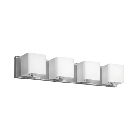 Dainolite 4 Light 26" Wide Vanity Light Polished Chrome