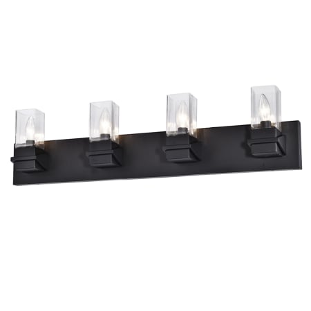 Dainolite Veronica 4 Light 32" Wide Vanity Light Matte Black