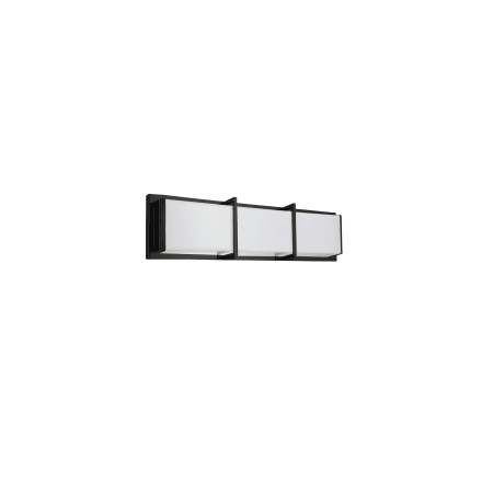 Dainolite Winston 3 Light 17" Wide LED Bathroom Vanity Light Matte Black