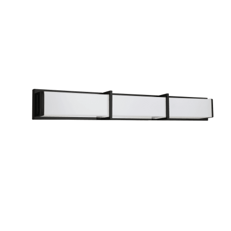 Dainolite Winston 3 Light 40" Wide LED Bathroom Vanity Light Matte Black