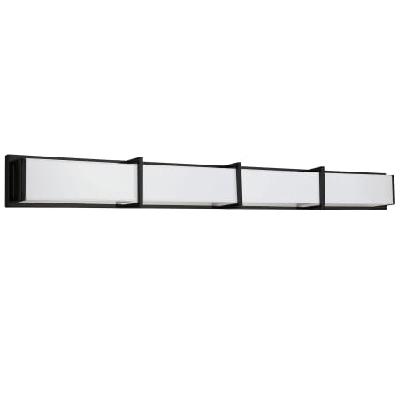 Dainolite Winston 4 Light 46" Wide LED Bathroom Vanity Light Matte Black