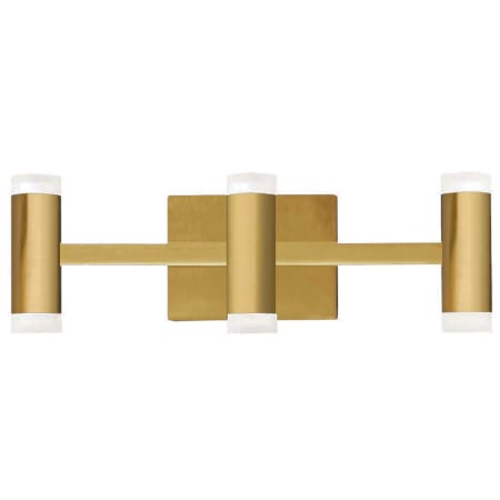 Dainolite Wilson 6 Light 20" Wide Vanity Light Aged Brass