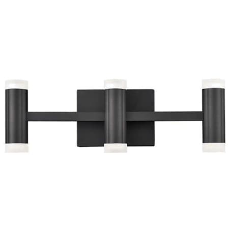 Dainolite Wilson 6 Light 20" Wide Vanity Light Matte Black