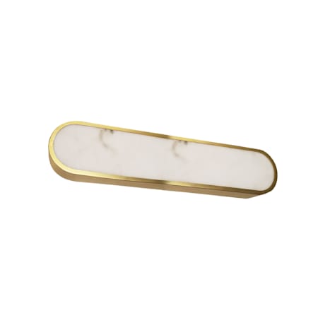 Dainolite Walsh 5" Tall LED Wall Sconce Aged Brass
