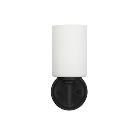 Dainolite Wynona 11" Tall Wall Sconce Matte Black