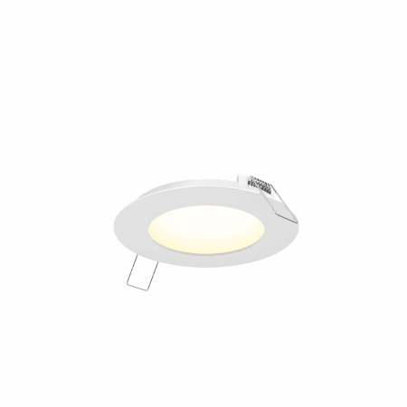 DALS Lighting Excel 4" Integrated LED Wafer Canless Recessed Light White