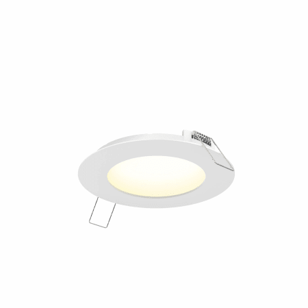 DALS Lighting LED Canless Recessed Fixture with 5" Shower and Wafer Trim - Airtight White