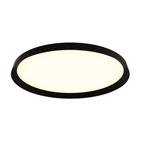 DALS Lighting Aurora 21" Wide LED Flush Mount Ceiling Fixture Black