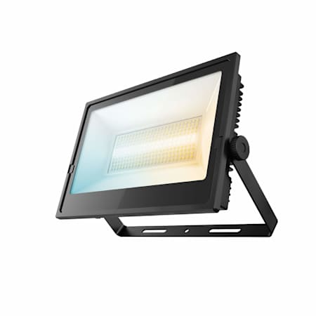 DALS Lighting Horizon Single Light 13-1/8" Wide Adjustable LED Outdoor Flood Light Black