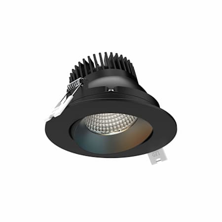 DALS Lighting Revolve Pro LED Smart Canless Recessed Fixture with 3-1/2" Adjustable Trims - IC Rated and Airtight Matte Black
