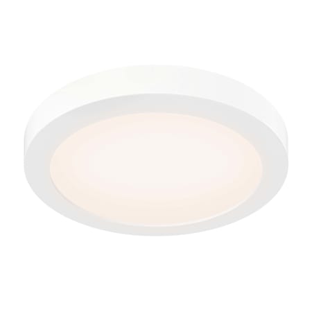 DALS Lighting Prime 9" Wide LED Flush Mount Ceiling Fixture White