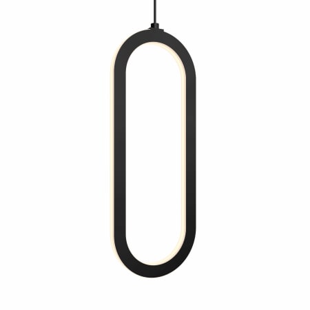 DALS Lighting Atom 6" Wide LED Suspension Mini Pendant Black