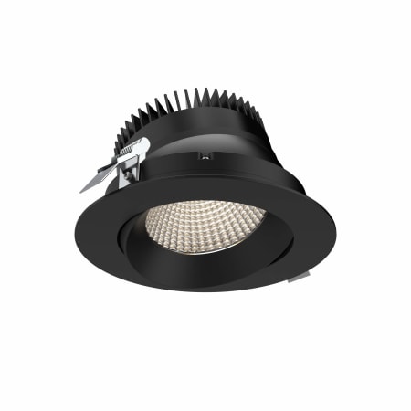 DALS Lighting Revolve 6" Integrated LED Round Adjustable Canless Recessed Light Black