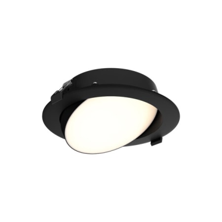 DALS Lighting Fusion 6" Integrated LED Adjustable Canless Recessed Light Black