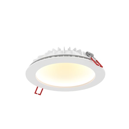 DALS Lighting Indirect Panel 6" LED Canless Recessed Fixture with Dim to Warm Technology - 3000K to 2200K & 750 Lumens White