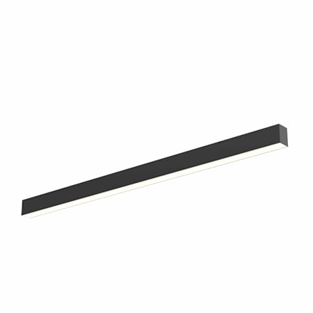 DALS Lighting Boulevard 2" Wide LED Flush Mount Ceiling Fixture Black