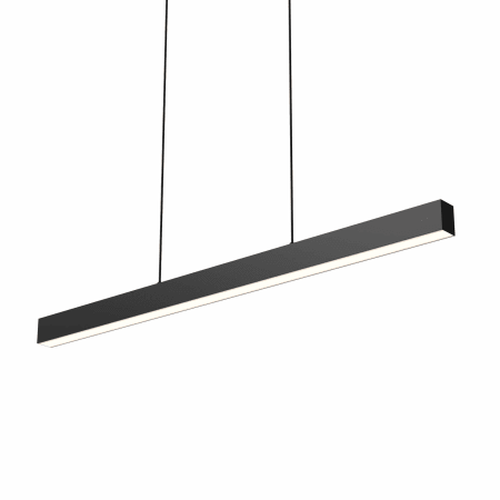 DALS Lighting Boulevard 48" Wide LED Linear Chandelier Black