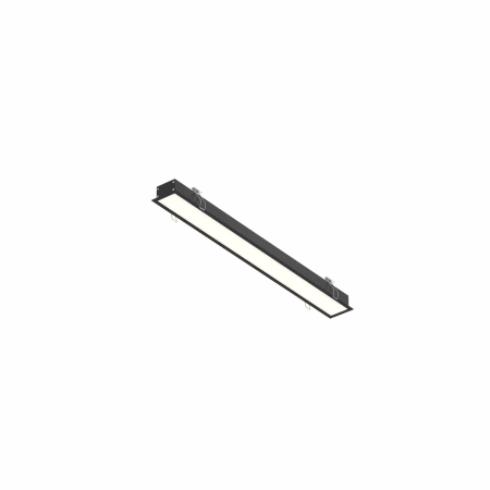DALS Lighting Boulevard 24" Integrated LED Wafer Recessed Trim Black