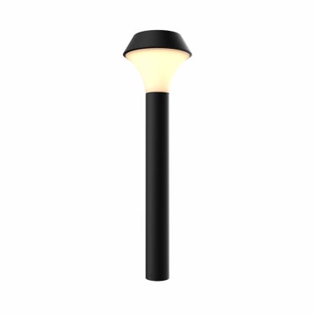 DALS Lighting Beacon 26" Tall Post Light Black