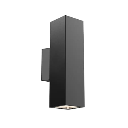 DALS Lighting Brooklyn 12" Tall LED Outdoor Wall Sconce Black