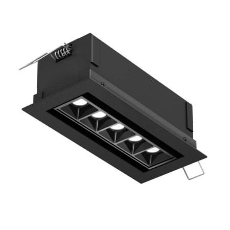 DALS Lighting Multi-Spot Directional Canless Recessed Light Black