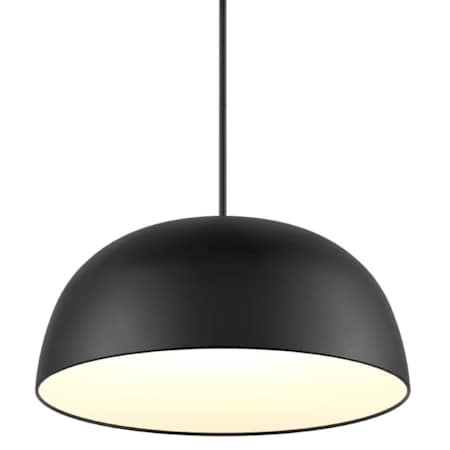 DALS Lighting Napa 30" Wide LED Pendant / Converts to Flush Mount Black
