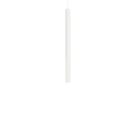 DALS Lighting Single Light 2" Wide LED Mini Pendant White