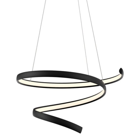 DALS Lighting Helix 20" Wide LED Suspension Pendant Black