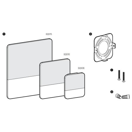 DALS Lighting Square Slim Family