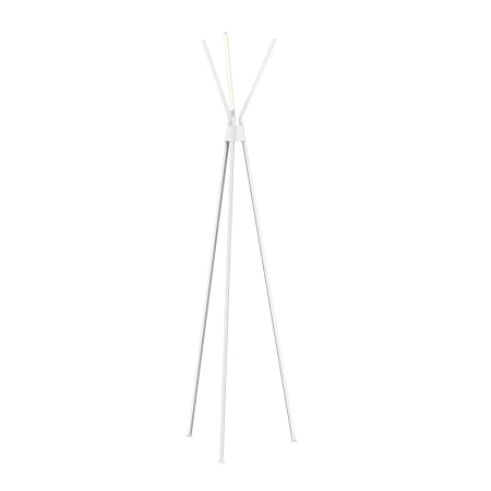 DALS Lighting Star Series 3 Light 64" Tall LED Floor Lamp White