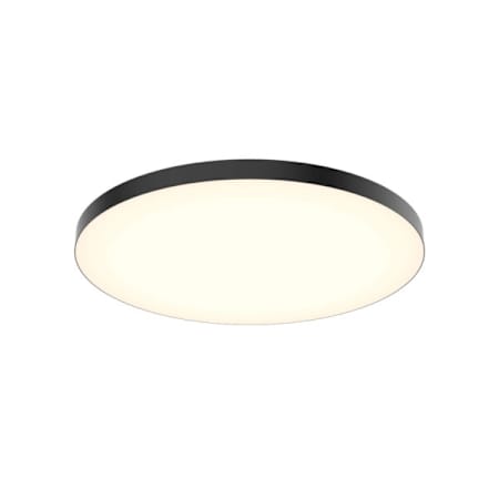 DALS Lighting Fusion 13" Wide LED Flush Mount Ceiling Fixture Black