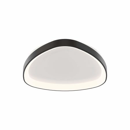 DALS Lighting Pyra 22" Wide Flush Mount Ceiling Fixture Black