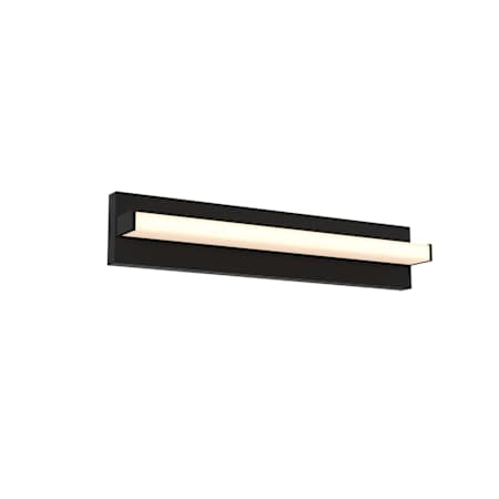 DALS Lighting Ledge 24" Wide LED Vanity Light Black