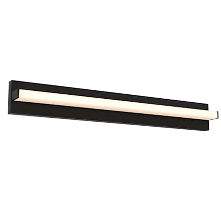 DALS Lighting Ledge 36" Wide LED Vanity Light Black