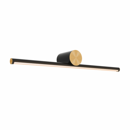 DALS Lighting Balance 36" Wide Bath Bar Black Gold