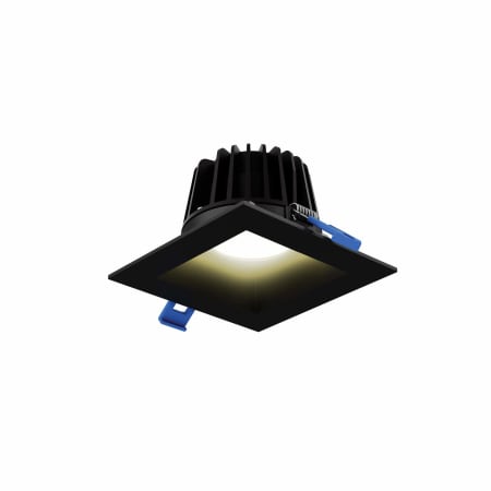 DALS Lighting Edge 4" Selectable Color Temperature LED Indoor/Outdoor Square Gimbal Canless Recessed Light Black