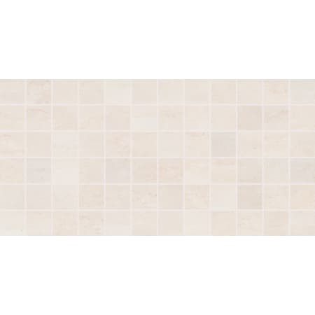 Daltile Cove Creek - 2" Square Mosaic Tile - Unpolished Visual - Sold by Sheet (2 SF/Sheet) Off White