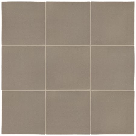 Daltile Quarry Textures - 8" x 8" Square Floor and Wall Tile - Unpolished Visual - Sold by Carton (11.11 SF/Carton) Ashen Gray