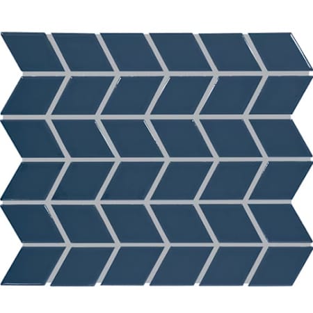 Daltile 2 x 3 Chevron Mosaic - Sold by Sheet (.88 SF/Sheet) Galaxy