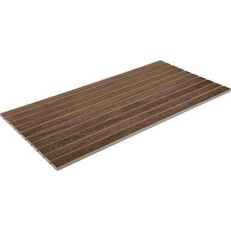 Daltile Acreage - 1" x 24" Solid Floor and Wall Tile - Matte Visual - Sold by Sheet (1.89 SF/Sheet) Highland