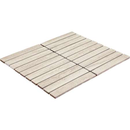 Daltile Calligo - 1" x 6" Solid Floor and Wall Tile - Matte Visual - Sold by Carton (0.83 SF/Carton) Almond