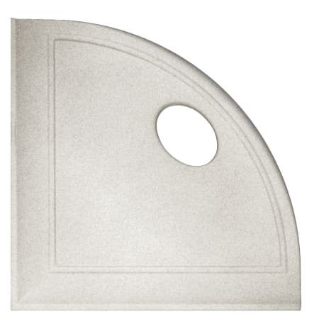 Daltile 5-1/4" Wide Corner Shelf from the Bath Accessories Collection Gray