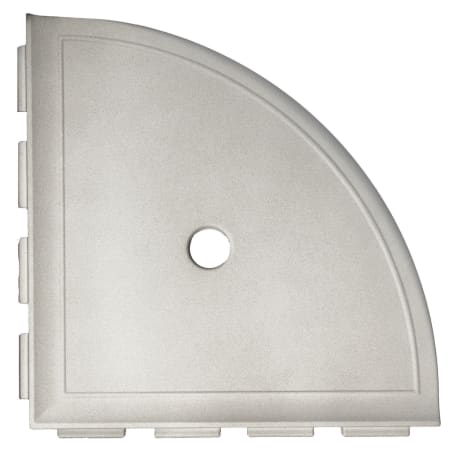 Daltile 9-1/8" Wide Corner Shelf from the Bath Accessories Collection Gray