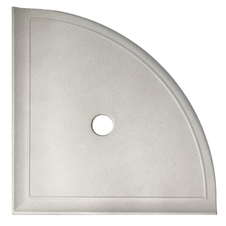 Daltile 9-1/8" Wide Corner Shelf from the Bath Accessories Collection Gray