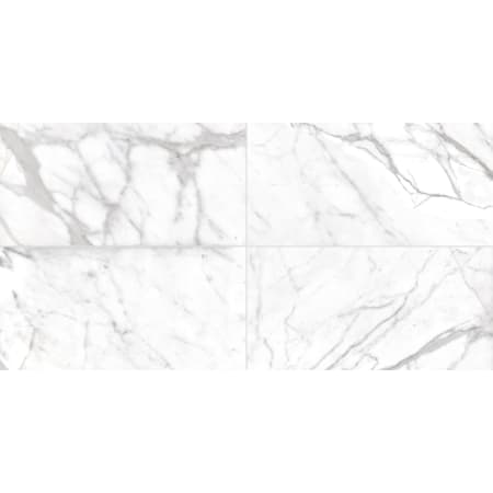 Daltile Costar - 12" x 24" Rectangle Floor and Wall Tile - Matte Visual - Sold by Carton (17.6 SF/Carton) Calacatta Empire