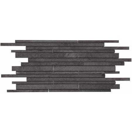 Daltile Delegate - 12" x 23" Rectangle Floor and Wall Tile - Unpolished Visual - Sold by Sheet (1.94 SF/Sheet) Dark Gray