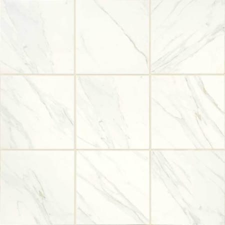 Daltile Florentine - 24" x 24" Square Floor and Wall Tile - Unpolished Visual - Sold by Carton (15.2 SF/Carton) Carrara