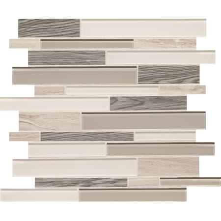 Daltile Idyllic Blends - 12" x 14" Rectangle Wall Tile - Honed Visual - Sold by Sheet (0.96 SF/Sheet) Rustic Eve