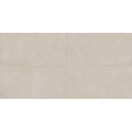Daltile Indoterra - 12" x 24" Square Wall Tile - Textured Visual - Sold by Carton (17.02 SF/Carton) Natural